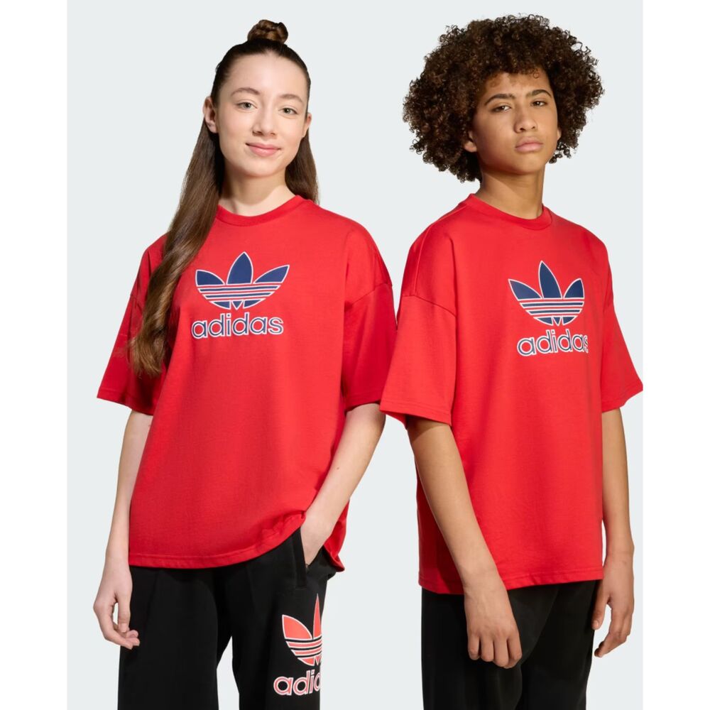 adidas Oversize Trefoil Tee - Kids Unisex • Originals